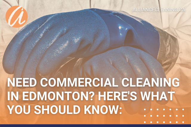 Need Commercial Cleaning in Edmonton? Here's What You Should Know