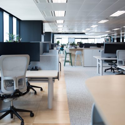 Modern empty office interior